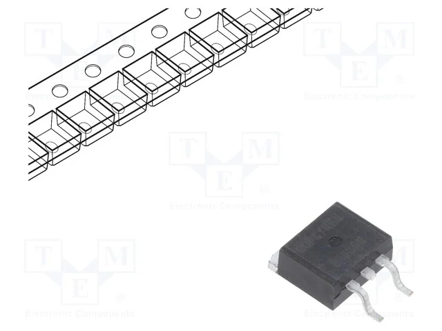 Trans&iacute;stor: N-Mosfet; Eetmos2; Unipolar; 70v; 80a; Idm: 320a; 128w