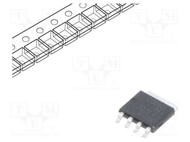 Trans&iacute;stor: N-Mosfet; Unipolar; 60v; 29a; Idm: 116a; 56w