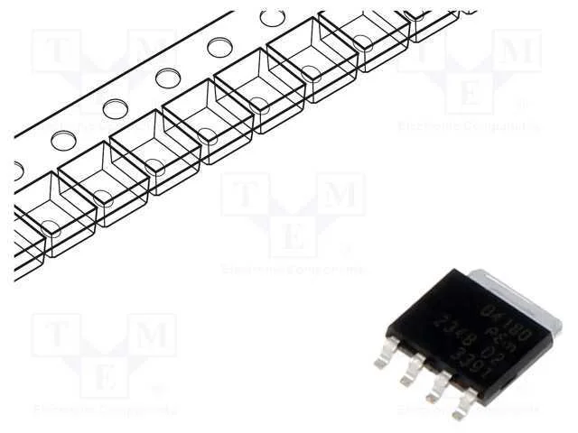 Trans&iacute;stor: N-Mosfet; Unipolar; 80v; 25a; Idm: 100a; 64w