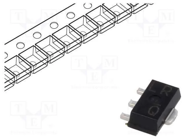 Trans&iacute;stor: N-Mosfet; Unipolar; 60v; 2a; Idm: 8a; 2w; Mpt3