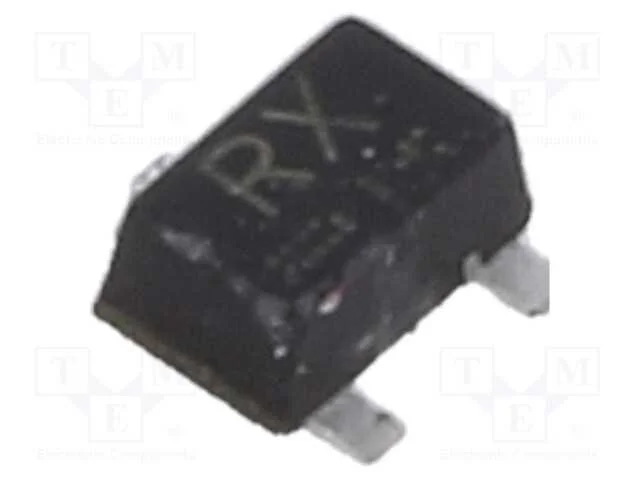 Transístor: P-MOSFET, unipolar, -20V, -100mA, Idm.