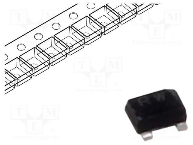 Trans&iacute;stor: N-Mosfet; Unipolar; 20v; 0,1a; Idm: 0,4a; 150mw; Sot723
