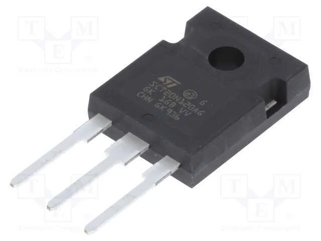 Transístor: N-MOSFET, SiC, unipolar, 1,2kV, 16A, .
