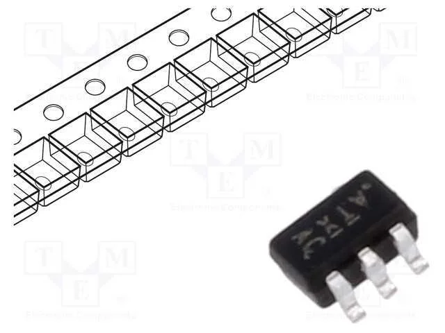 Trans&iacute;stor: N-Mosfet; Trenchfet&reg;; Unipolar; 12v; 4a; Idm: 20a; 2,8w