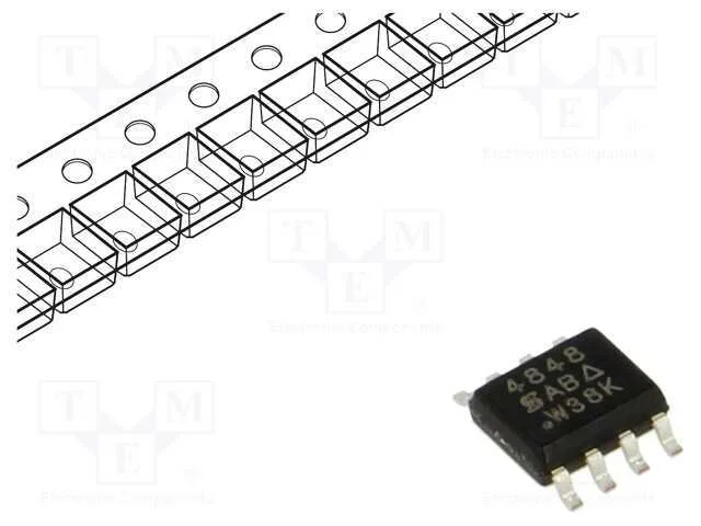 Trans&iacute;stor: N-Mosfet; Trenchfet&reg;; Unipolar; 150v; 3,7a; Idm: 25a; 3w