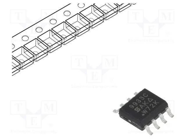 Trans&iacute;stor: P-Mosfet; Unipolar; -20v; -4a; 2w; So8