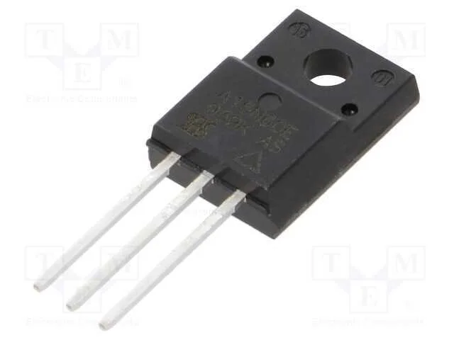 Trans&iacute;stor: N-Mosfet; Unipolar; 600v; 9,6a; Idm: 39a; 34w; To220fp