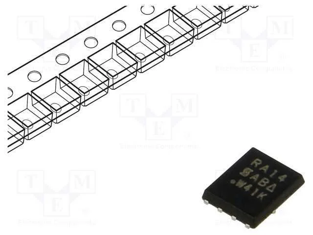 Trans&iacute;stor: N-Mosfet; Trenchfet&reg;; Unipolar; 30v; 46a; Idm: 130a; 20w