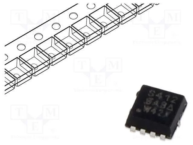 Trans&iacute;stor: N-Mosfet; Unipolar; 30v; 12a; Idm: 30a; 10w