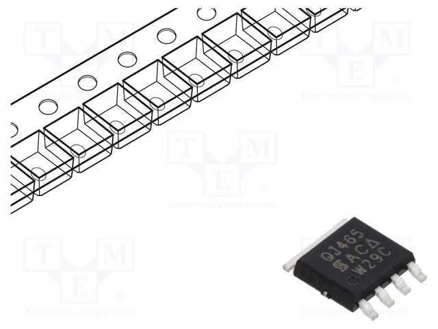 Trans&iacute;stor: P-Mosfet; Unipolar; -60v; -8a; 15w; Powerpak&reg; So8
