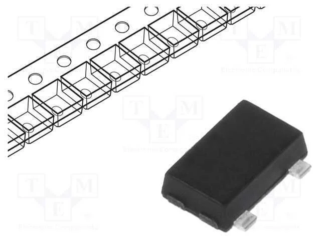 Trans&iacute;stor: P-Mosfet; Unipolar; -20v; -6a; 1w; Sot23f