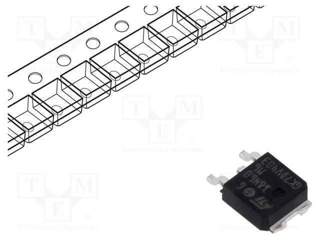 Transístor: N-Mosfet; Unipolar; 600v; 13a; Idm: 38a; 110w; Dpak