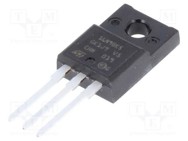Transístor: N-Mosfet; Mdmesh M6; Unipolar; 900v; 9a; Idm: 60a; 30w
