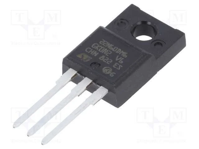 Trans&iacute;stor: N-Mosfet; Mdmesh M6; Unipolar; 600v; 9,5a; Idm: 43a