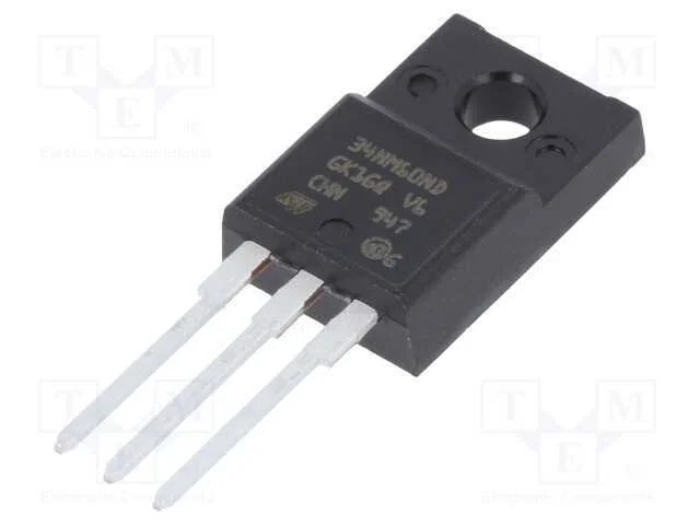 Trans&iacute;stor: N-Mosfet; Fdmesh Ii; Unipolar; 600v; 18a; Idm: 116a