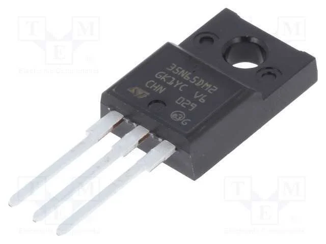 Trans&iacute;stor: N-Mosfet; Mdmesh Dm2; Unipolar; 650v; 20a; Idm: 90a