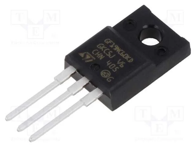 Transístor: Igbt; 600v; 10a; 32w; To220fp