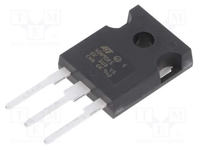 Transístor: N-MOSFET, MDmesh K5, unipolar, 900V,.