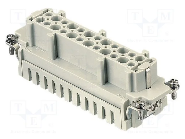 Conector: retangulares, fêmea, Han ES, PIN: 24, t.