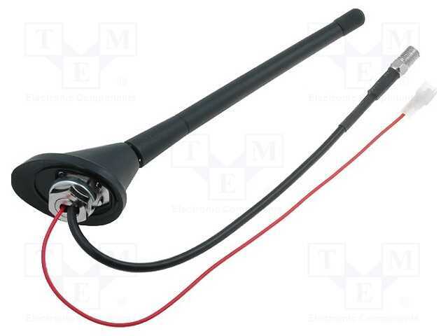 Antena, de Teto, 0,18m, Seat,Vw,koda, com Reforçamento, 0,3m