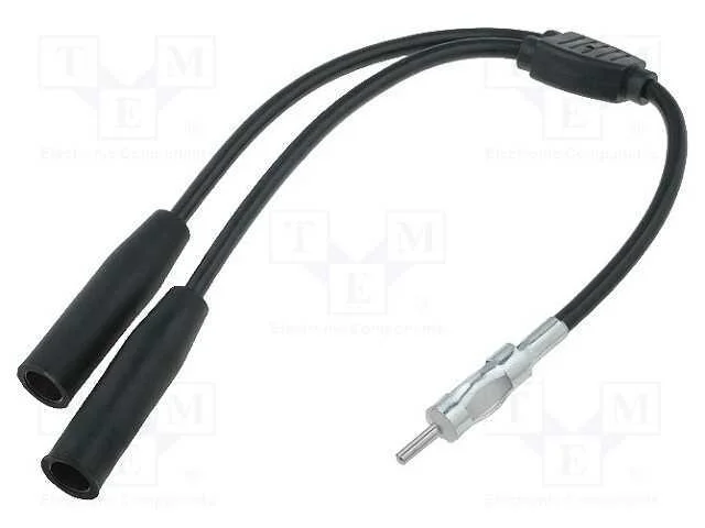 Adaptadores de antenas, DIN tomada x2,DIN ficha, .