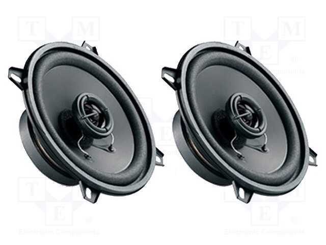 Colunas para Automóvel, Duas Vias, 130mm, 60w, 80÷17000hz