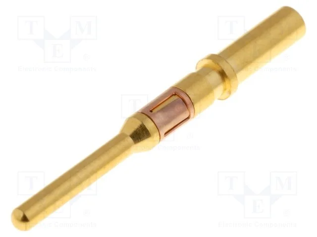 Contacto, Macho, 16, Dourado, 0,5÷1,5mm2, 20awg÷16awg, a Granel