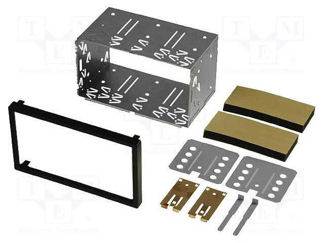 Meio-quadro de suporte universal, 2 DIN, Citroën,.