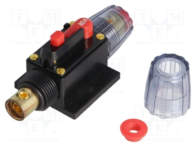 Fusível: automático, automotivo, 80A, preta, 12÷2.