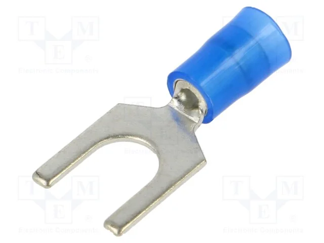 Terminal: terminal forquilha, : 6mm, 1,5÷2,5mm2, .