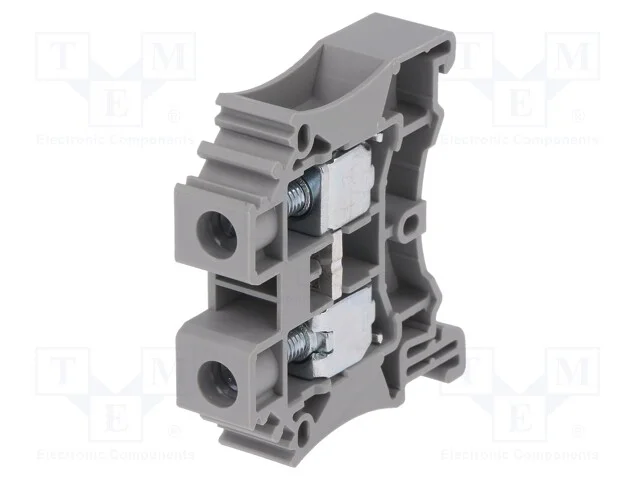 Conector: de carril, 0,5÷10mm2, faixas: 1, braçad.
