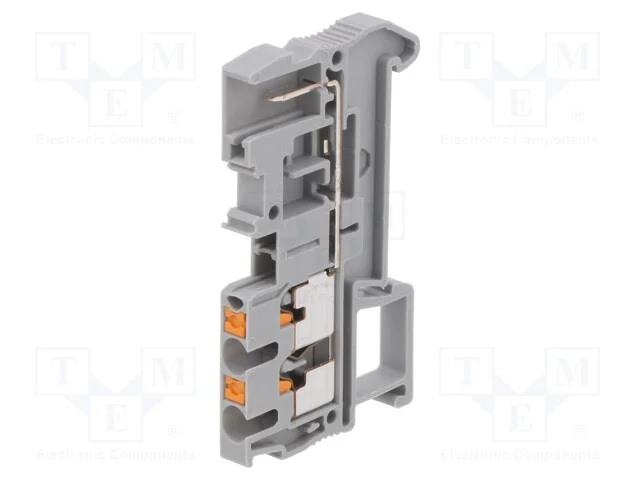 Conector: de carril, 0,14÷4mm2, faixas: 1, braçad.
