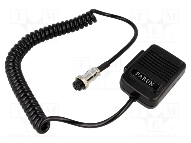 Microfone para CB, PIN: 6, XLR