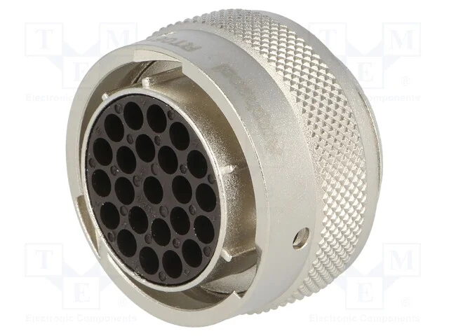 Conector: redondos, RT360, ficha, fêmea, com cabo.