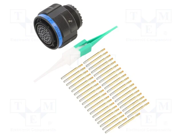 Conector: militar, Tamanho 15, MIL-DTL-38999 Seri.