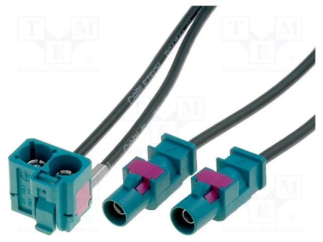 Adaptadores de antenas, Fakra tomada dupla,Fakra .