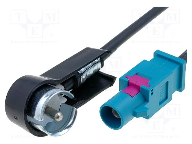 Adaptadores de antenas, Fakra ficha,ISO ficha ang.