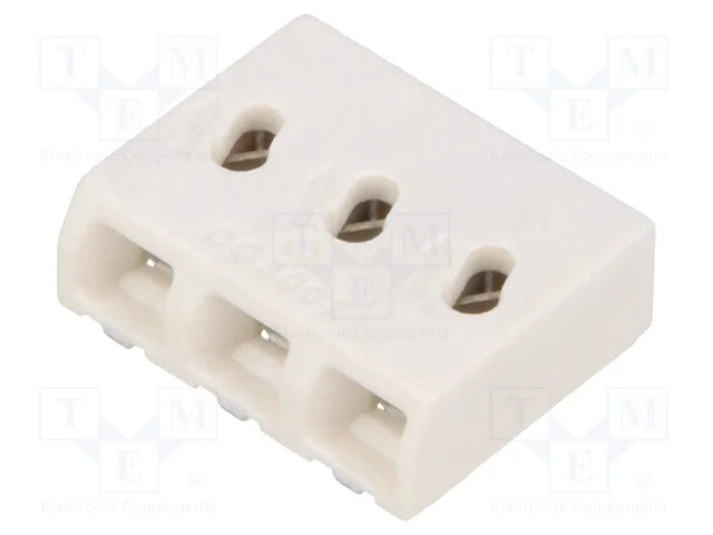 Conector: de Pino, Dg2001, 3mm, Faixas: 3, 26awg÷22awg, 3a, Smt, 160v