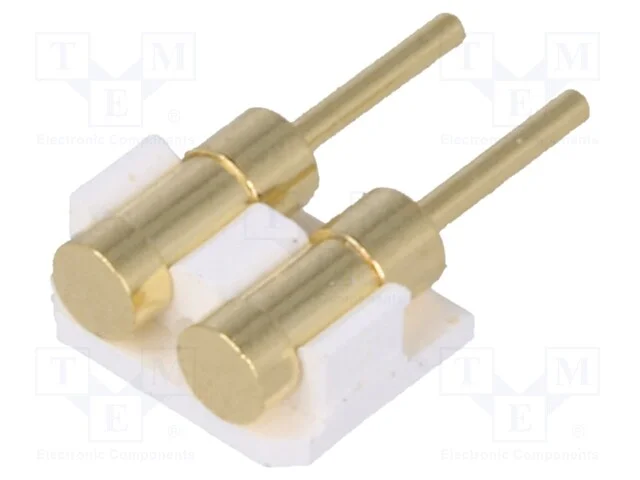Conector: Placa-Placa, Pin: 2, Dourado, Smt, Macho, para Pcb