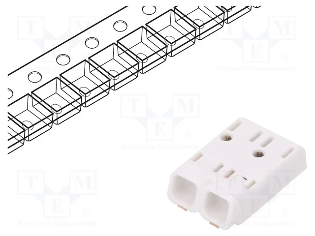 Conector: de Pino, Microcon, 4mm, Faixas: 2, 0,2÷0,75mm2, 6a, Smt