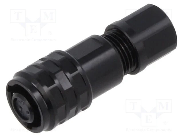 Ficha, SA6, fêmea, PIN: 3, IP67, 3,5÷4mm, 3A, sol.