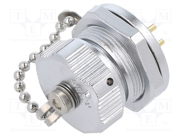 Tomada, WY16, fêmea, PIN: 4, IP67, 15A, solda, 50.