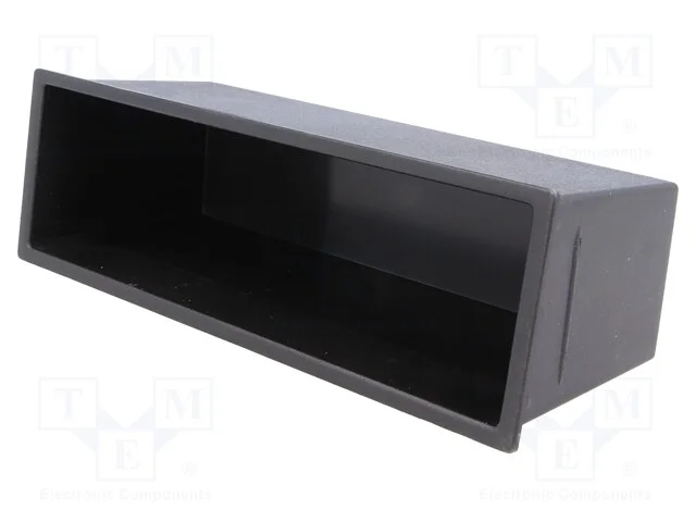 Cassete rádio, Volvo, ISO, preta, 59x189mm