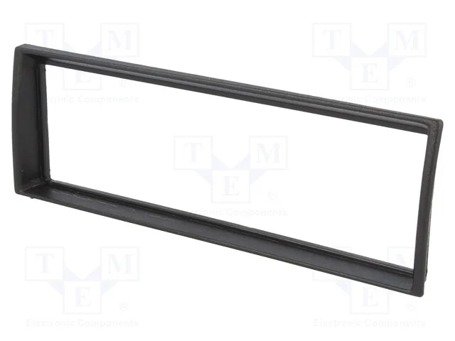 Moldura do rádio, VW, 1 DIN, preta