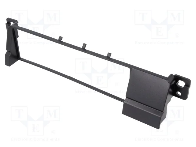 Moldura do rádio, BMW, 1 DIN, preta