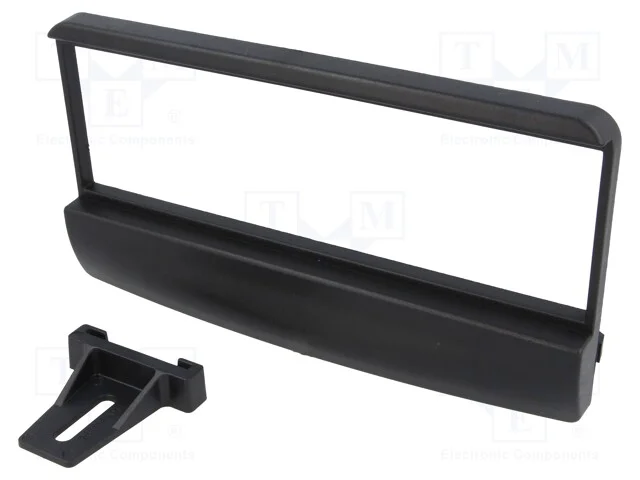 Moldura do rádio, Ford,Mazda, 1 DIN, preta