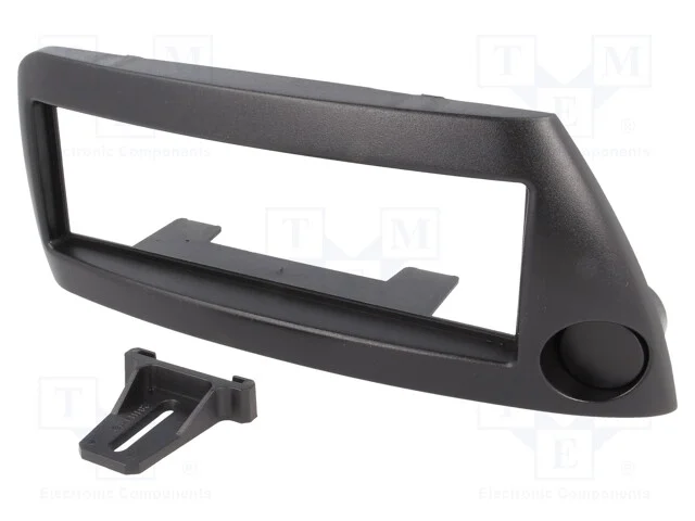 Moldura do rádio, Ford, 1 DIN, preta