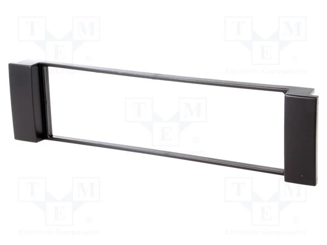 Moldura do rádio, Audi,Seat, 1 DIN, preta