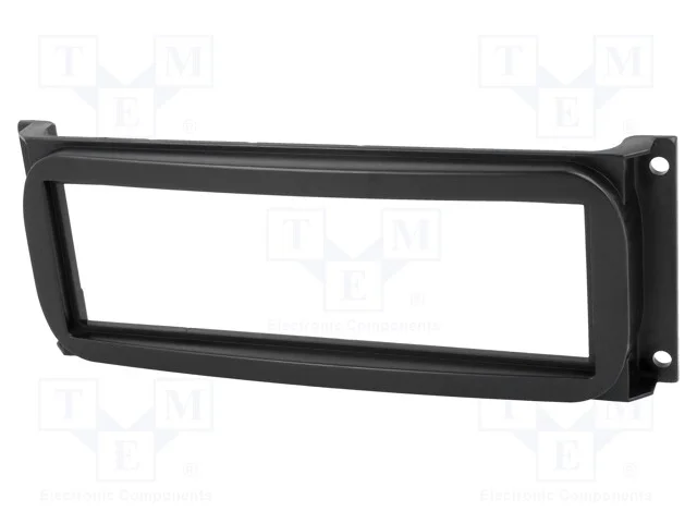 Moldura do rádio, Chrysler, 1 DIN, preta