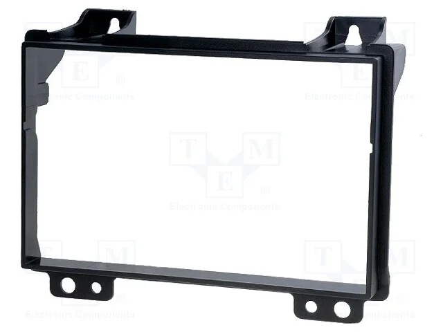 Moldura do rádio, Ford, 2 DIN, preta